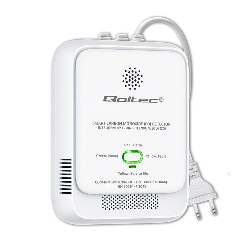 Sensor Tlenku Carbón (Czadu) Detektor Co Alarm 85db Led