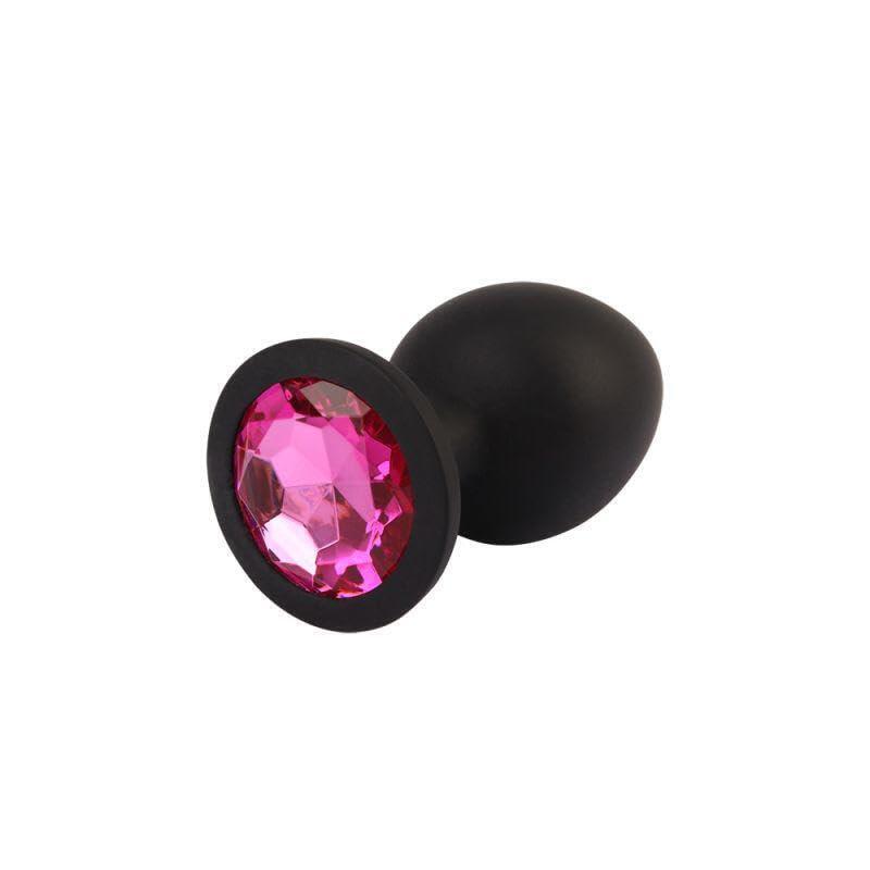Señuelo Plug Anal Con Joya Talla (Interno):L