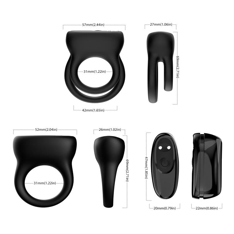 Set 2 Anillos Para El Pene