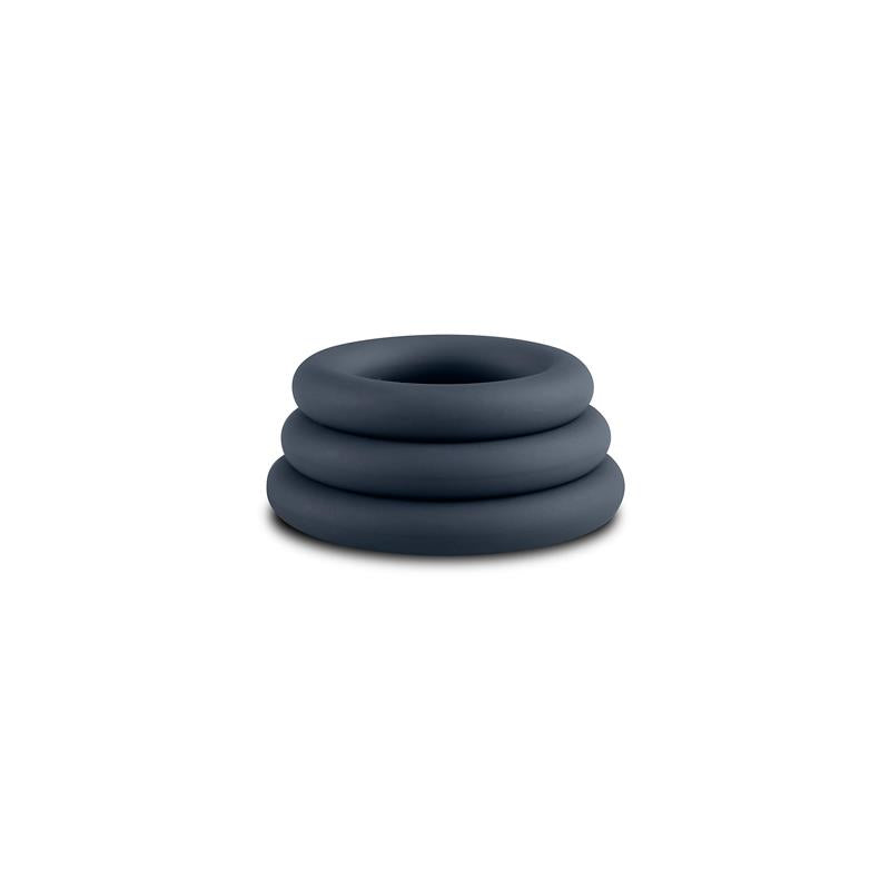Set 3 Anillos Para Pene Silicona