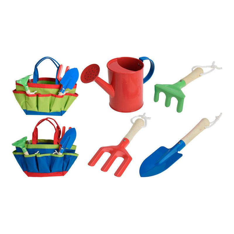 Set 5 Herramientas De Jardinería Para Niños
