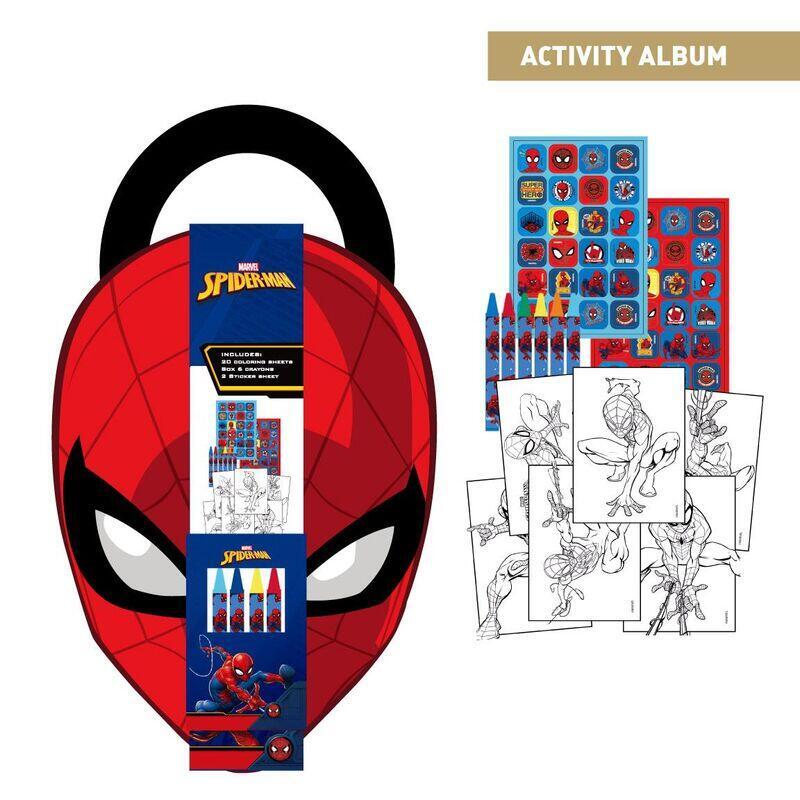 Set Actividades Spiderman Marvel
