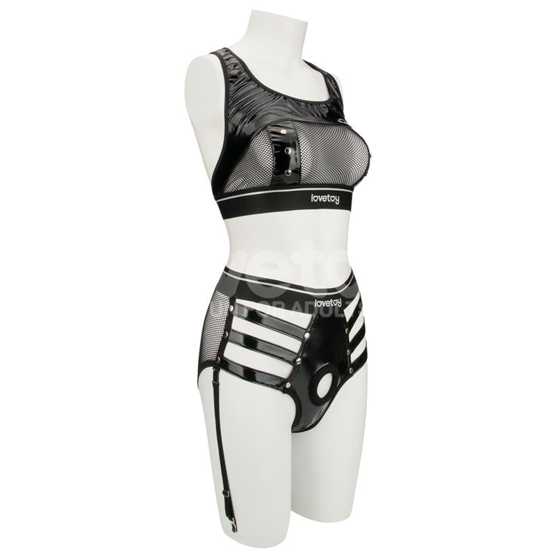 Set De 2 Piezas Rebellion Reign Iconic Harness Talla (Interno):Xs/S