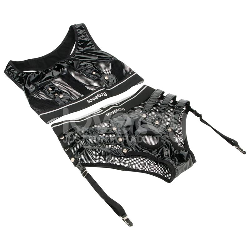Set De 2 Piezas Rebellion Reign Iconic Harness Talla (Interno):Xs/S