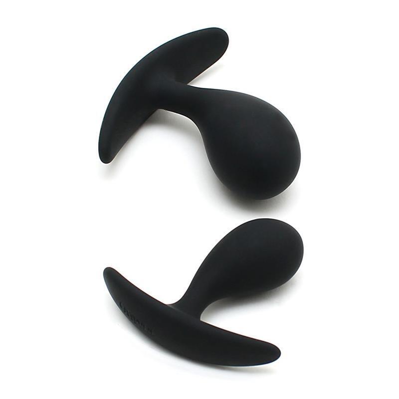Set De 2 Plugs Anatómicos Copenhagen Negro