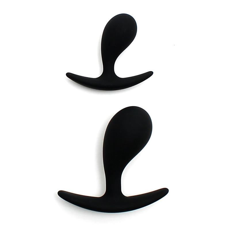 Set De 2 Plugs Anatómicos Copenhagen Negro