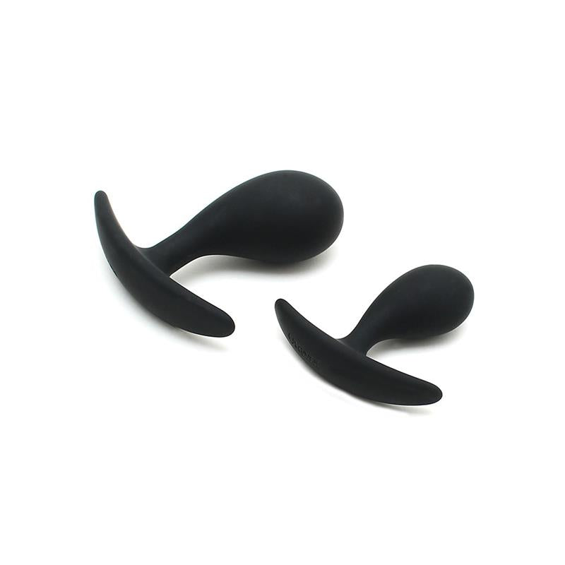 Set De 2 Plugs Anatómicos Copenhagen Negro