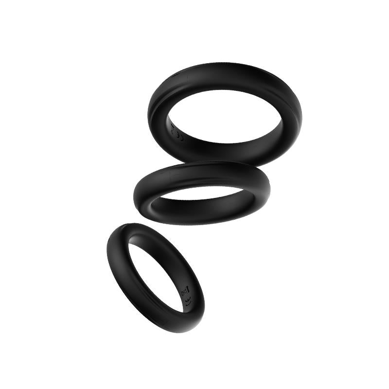 Set De 3 Anillos Para El Pene