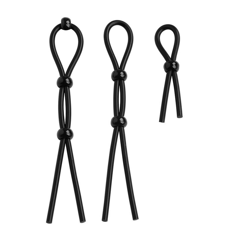 Anillos  Set De 7 Para El Pene Silicona Sólida