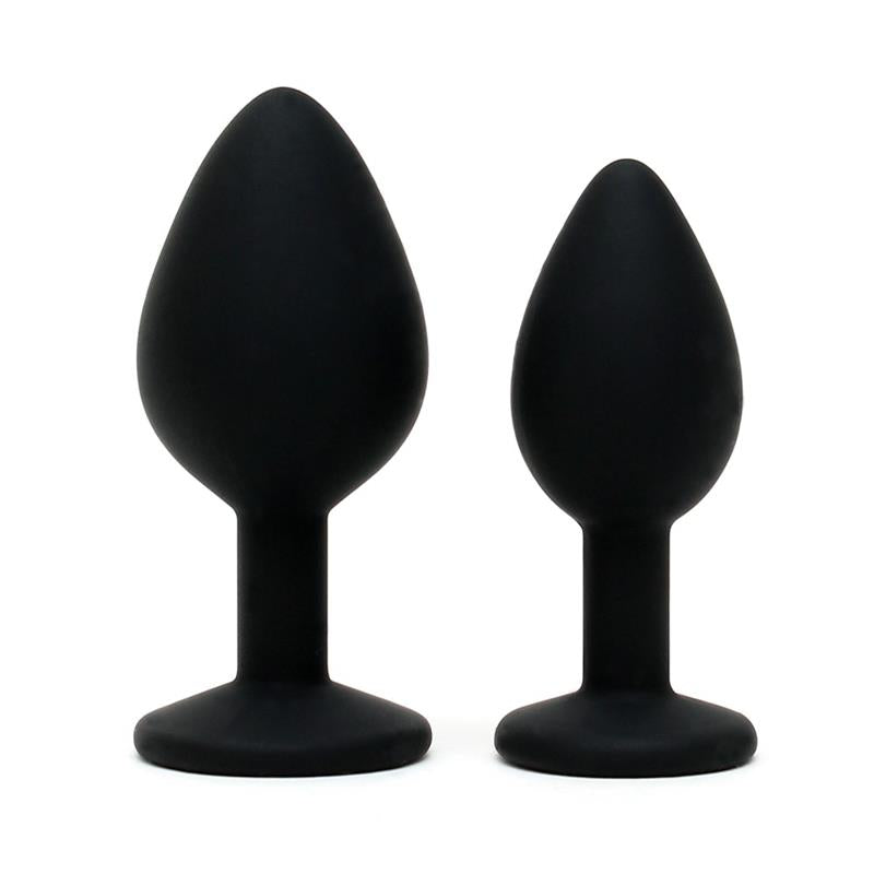 Set De Dos Plugs Anales Silicona
