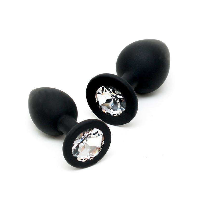 Set De Dos Plugs Anales Silicona