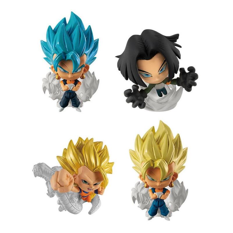 Set Gashapon Figuras Bandai Lote 50 Articulos Dragon Ball Super Senshi Capsule F