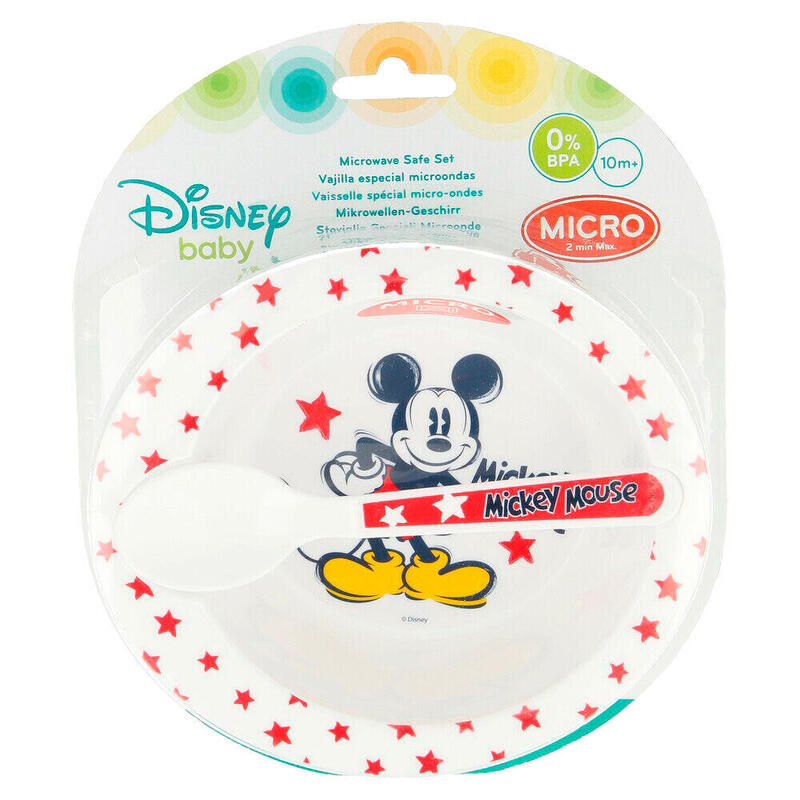 Set Microondas Mickey Disney