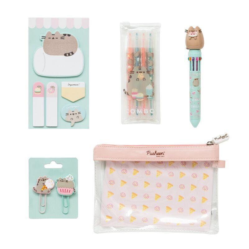 Set Papeleria Foodie Collection Pusheen