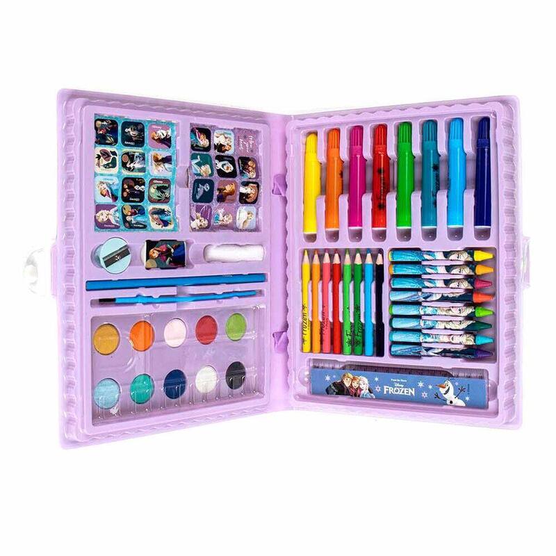 Set Papeleria Frozen Disney 52pzs