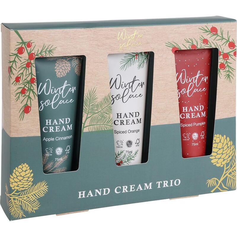 Set Para Cuidado De Manos Winter Solace, 3 Tubos De Crema. Basics