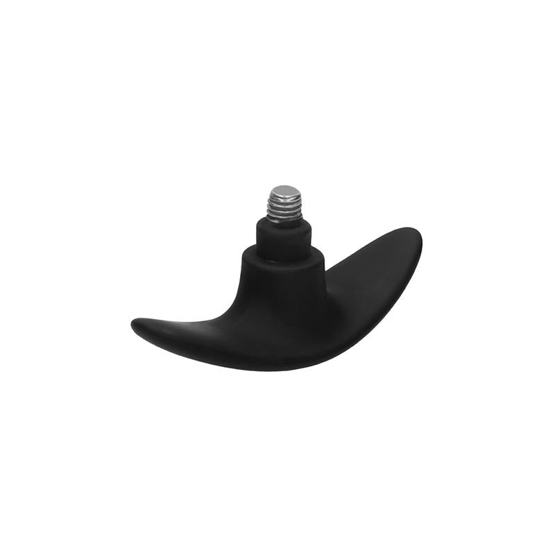 Set Plug Anal Y Ventosa Putiaguda Grande Negro
