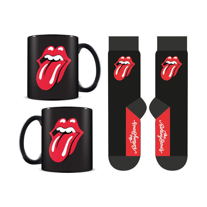 Set Taza Y Calcetines Rolling Stones