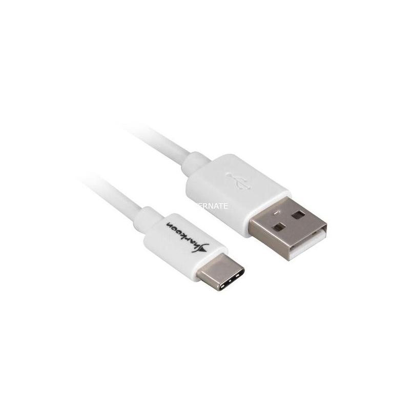 Sharkoon Usb 2.0 Cable, Usb-A Stecker > Usb-C Stecker 4044951021642