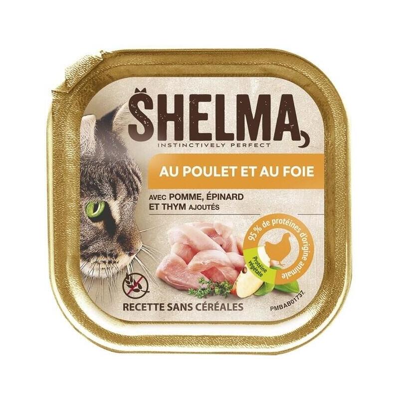 Shelma Chicken And Liver Pate - Comida Húmeda Para Gatos - 100g
