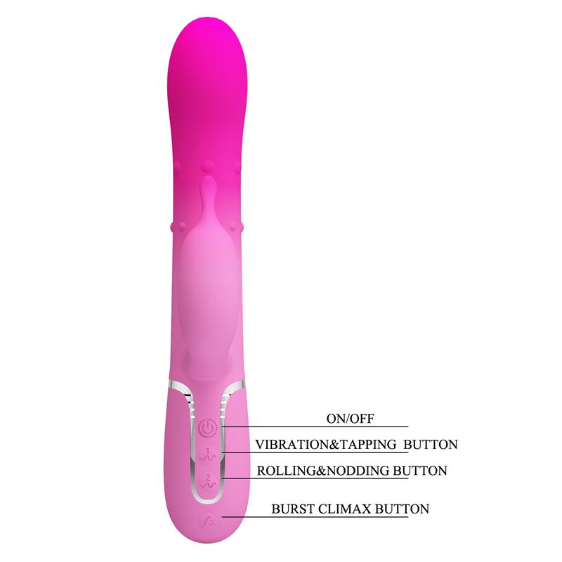 Shima Vibrador Con Bolas Rotadoras