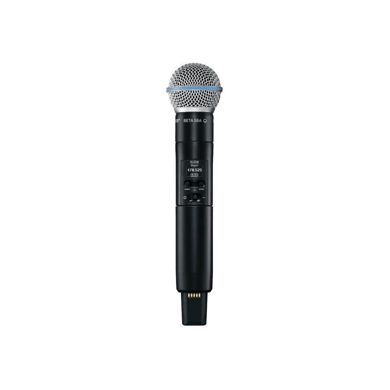 Shure Slxd2/B58=-G59 - Nadajnik "Do Reki" Z Mikrofonem Beta58