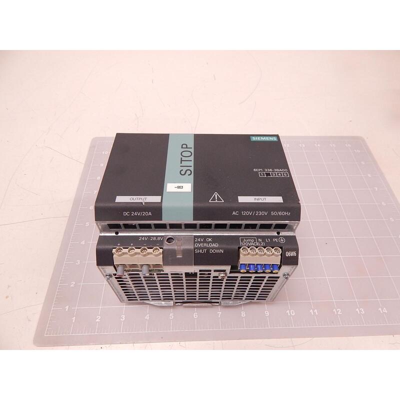 Siem 6ep1336-3ba00 Fuente De Alimentación 20a 24vdc