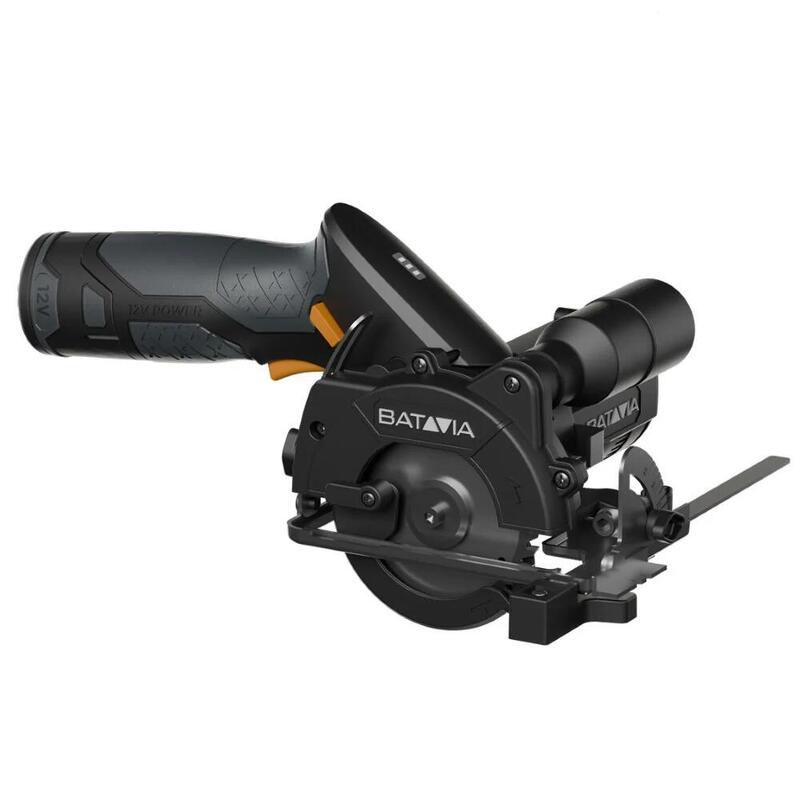 Sierra Circular Batavia De 12 V Y 85 Mm (1 Batería De 2 Ah, 1 Cable De Carga Usb)