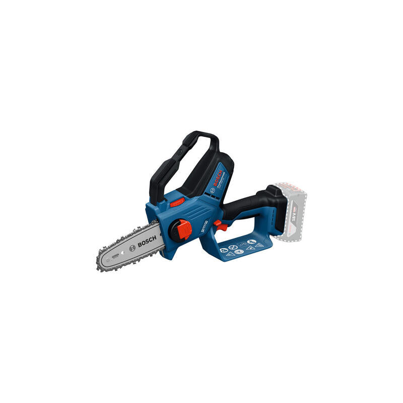 Sierra De Podar Inalámbrica Bosch Professional Gke 18v-15 Prodessional Solo, 18 Voltios, Motosierra Azul, Sin Batería Ni Cargador 06008d7000
