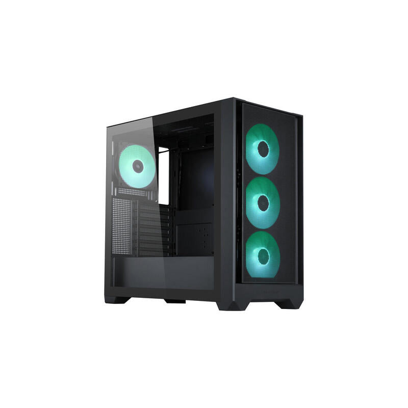 Silentware Flow 110 A-Rgb  (Negro, Tempered Glass) Flow110negro
