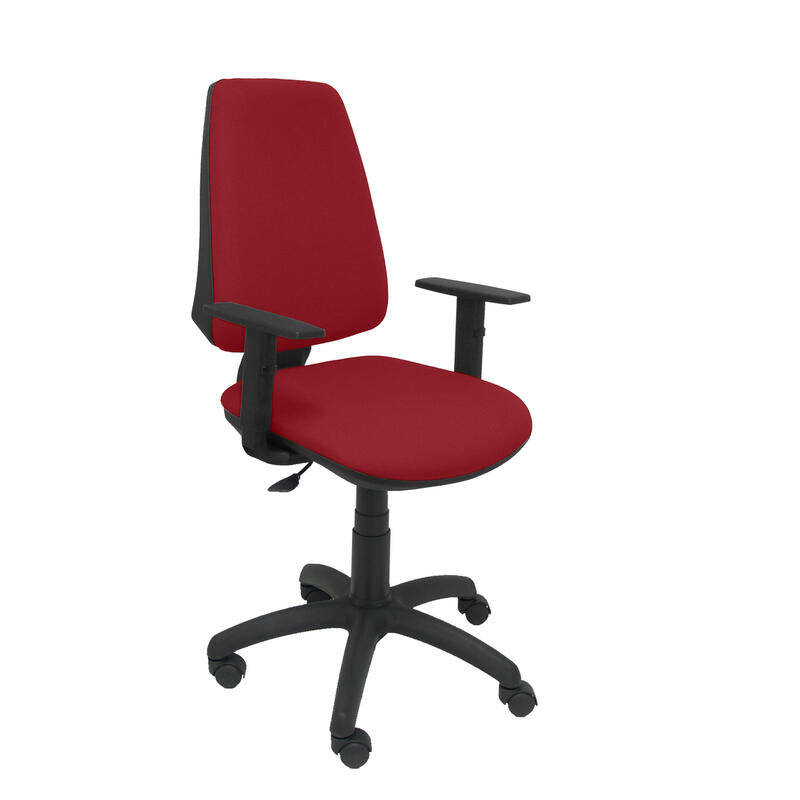 Silla Elche Cp Bali Granate Brazos Regulables