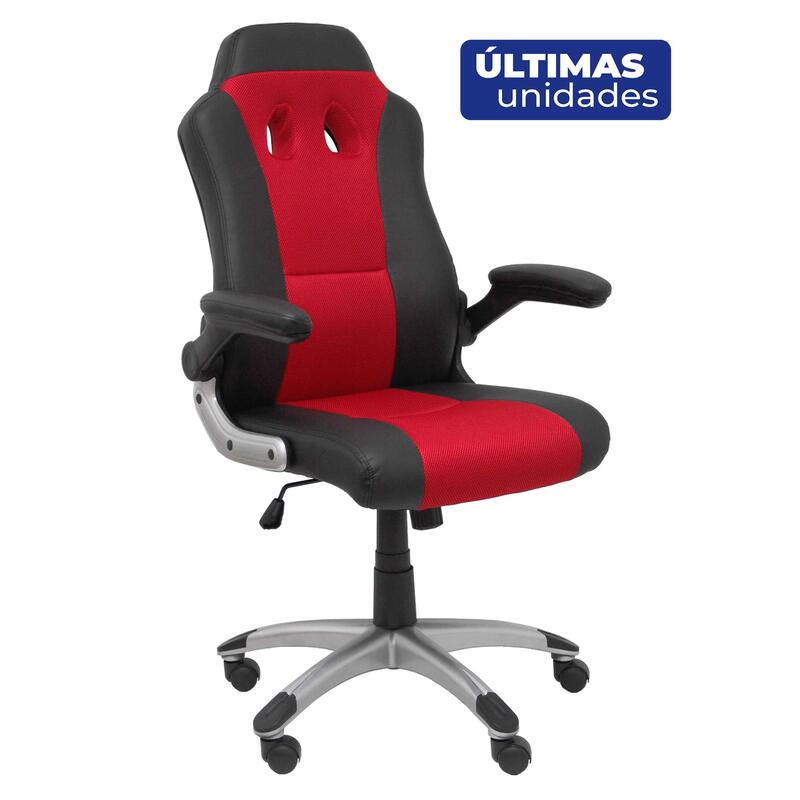 Silla Gaming Talave Similpiel Negro Y Rojo
