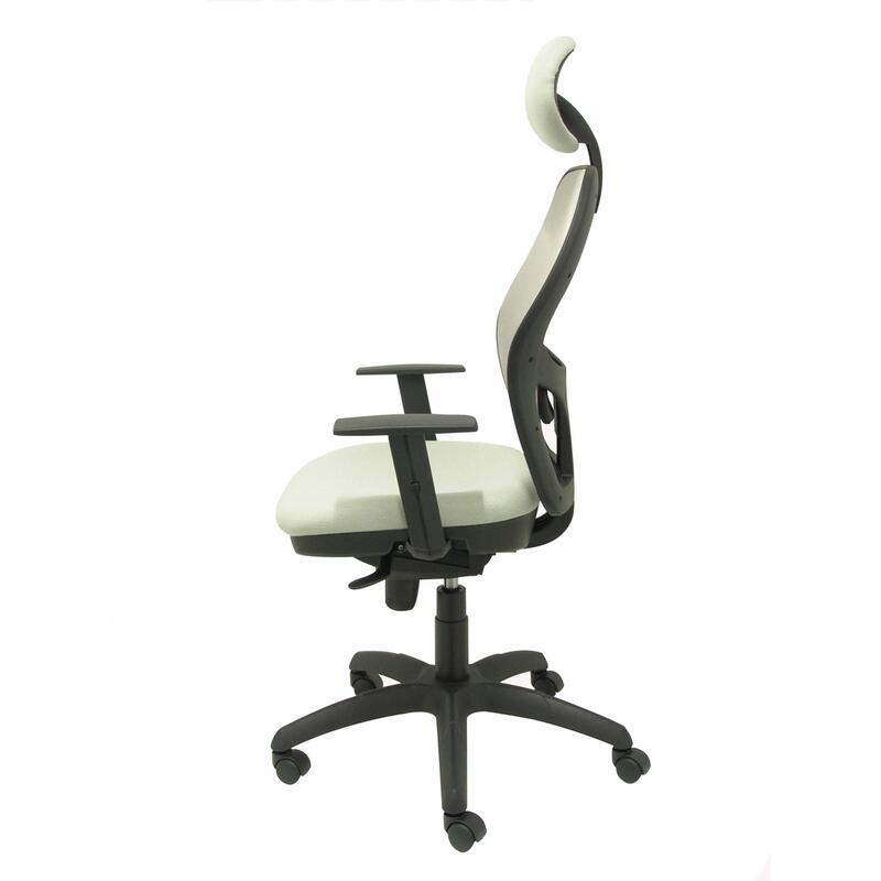 Silla Jorquera Malla Gris Asiento Bali Gris Claro