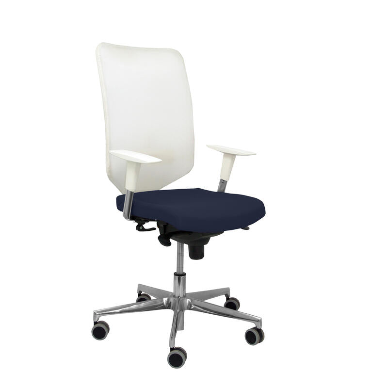 Silla Ossa Blanca Bali Azul Marino