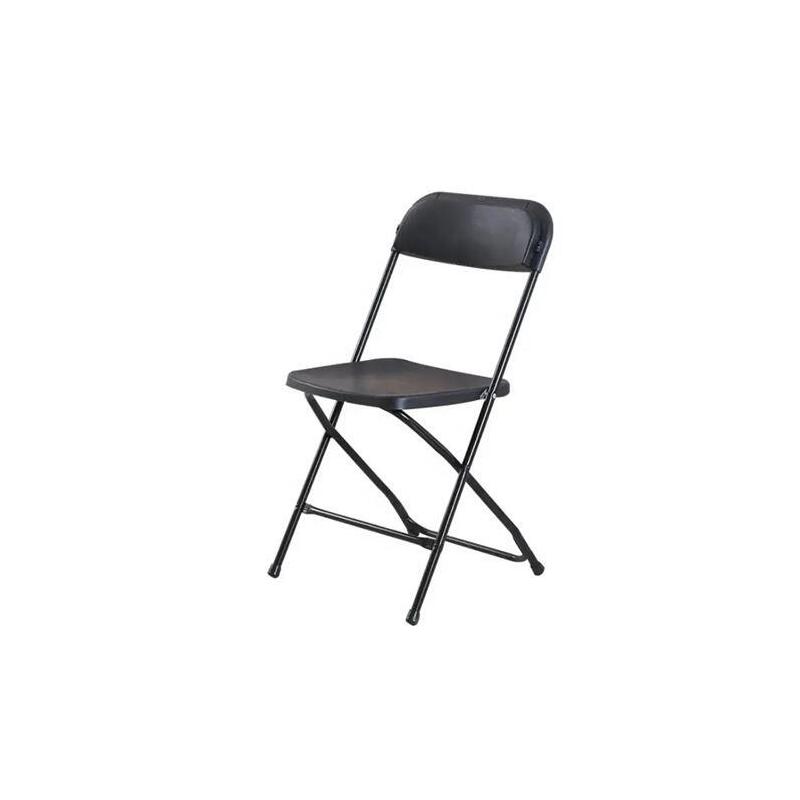 Silla  Sungarden Resina Plegable 80x50x45cm - Negro