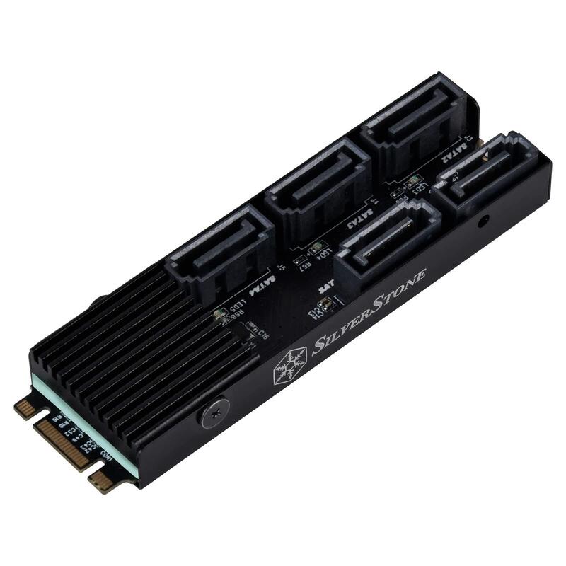 Silverstone Sst-Ecs07 Sata. 5 Puertos.