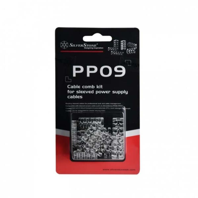 Silverstone Sst-Pp09 Transparente - Organizador