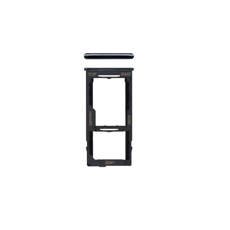 Sim Card Holder Samsung A42 5g Sm-A426b Black Gh64-08247a
