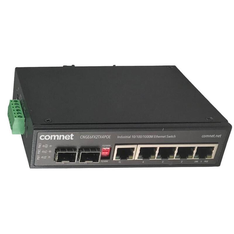 Six Port Gigabit Poe+ Switch