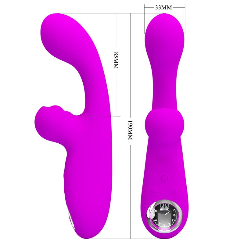 Pretty Love - Skylar Vibrador Estimulador Púrpura