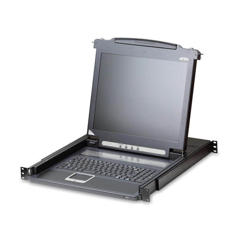 Slideaway Console 17" Lcd Scandinavian Keyboard