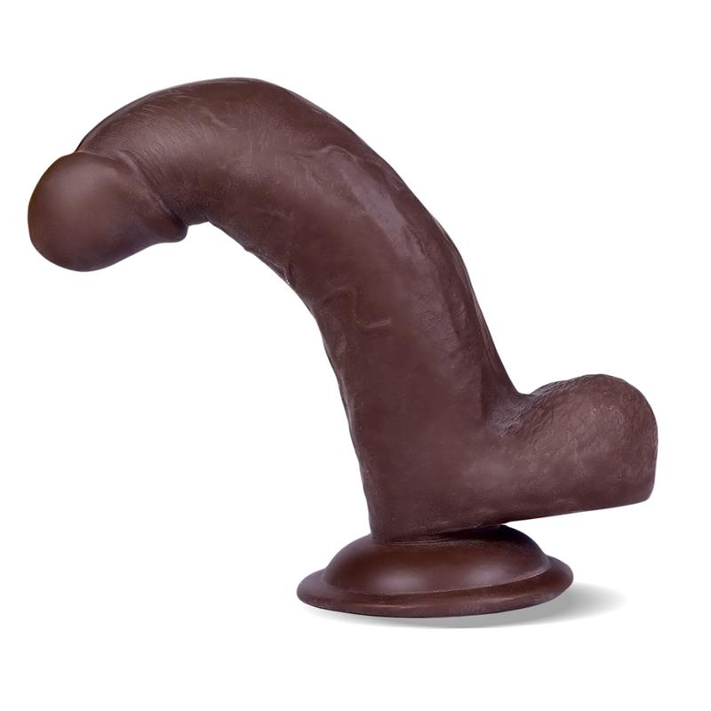 Slidy Dildo Realista Dual Layer Retráctil Y Orientable 8