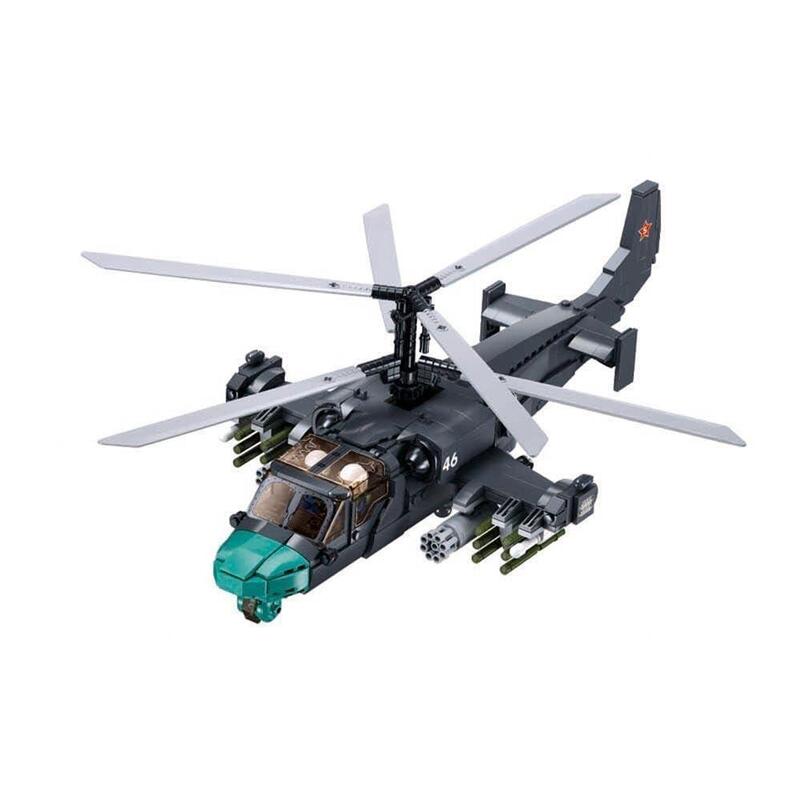 Sluban Modelbricks Ka-52s Kampfhubschrauber M38-B1138