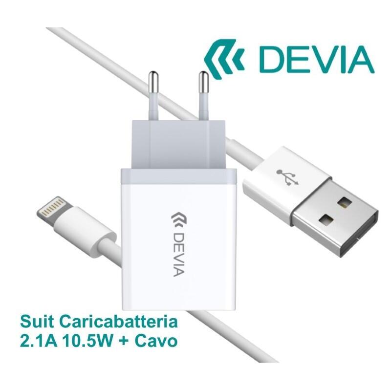 Smart Charger Suit 2.1a + Cable Lightning For Apple Ios
