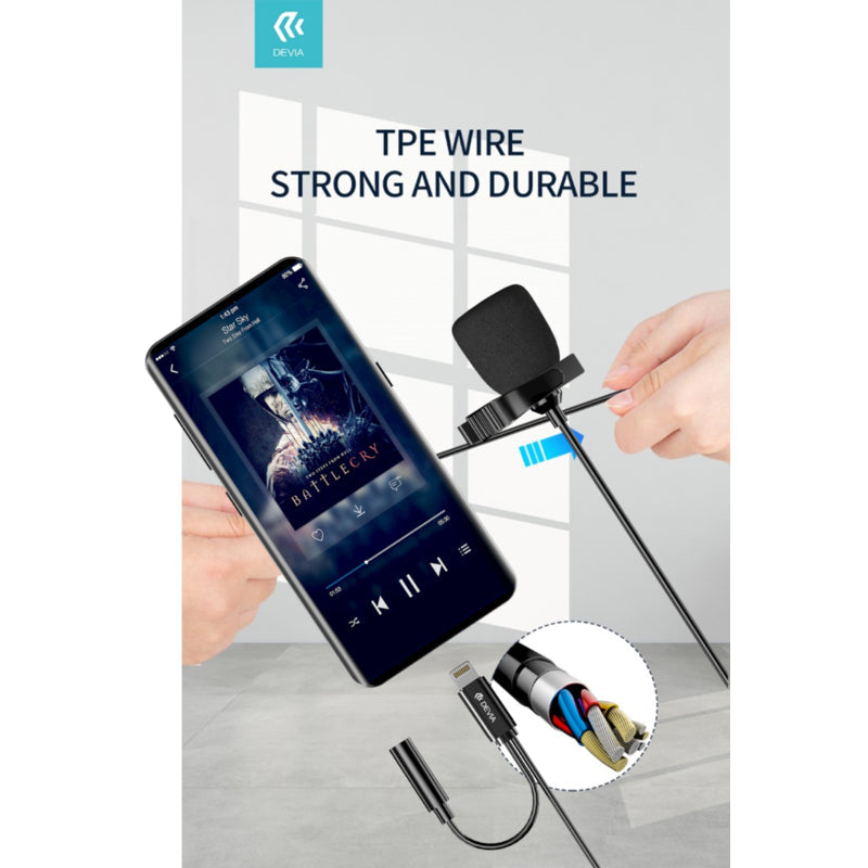 Smart Series Wired Microphone Lightning Apple