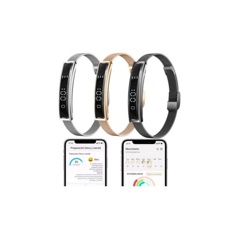 Smartband Smartia Vital Band Bandsilver - Bt · Monitorización De Salud · Android/Ios · Plata