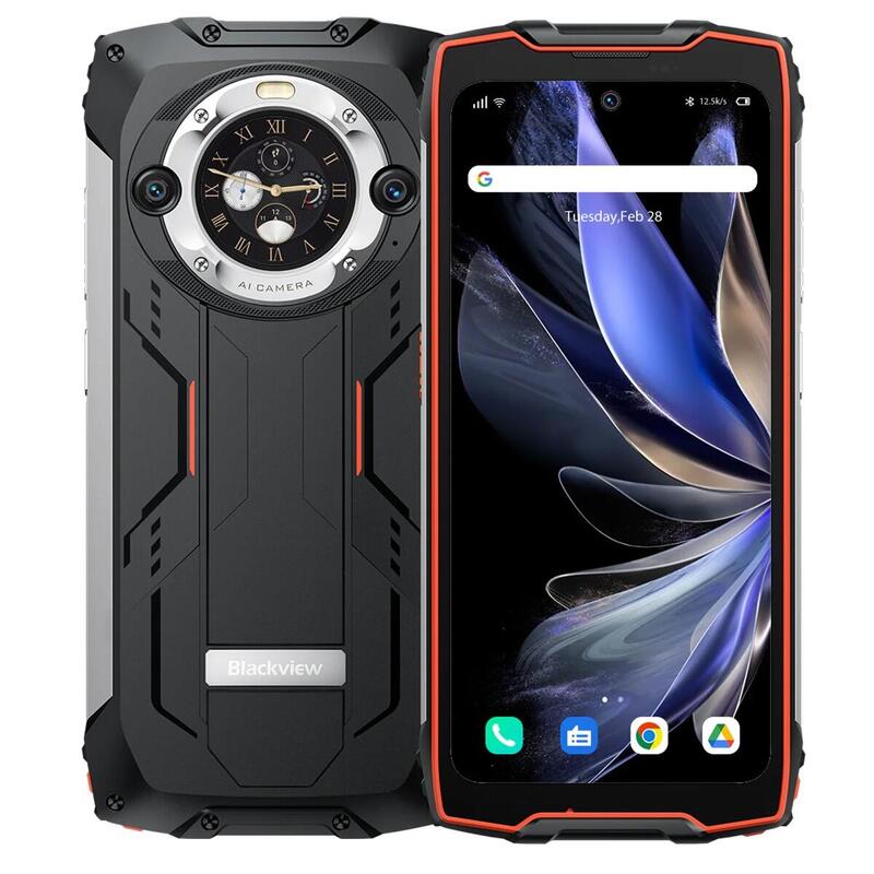Smartfon Bv9300 Pro 15080 Mah 12/256gb Pomaranczowy