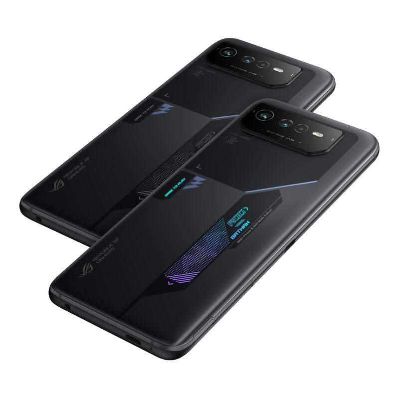 Smartphone Asus Rog Phone 6d Batman Mediatek Mt6983 6.78" Fhd+ 2448x1080 12/256gb 5g Dual Slots Wifi+Bt Nfc 6000mah Android 12.0 Szary