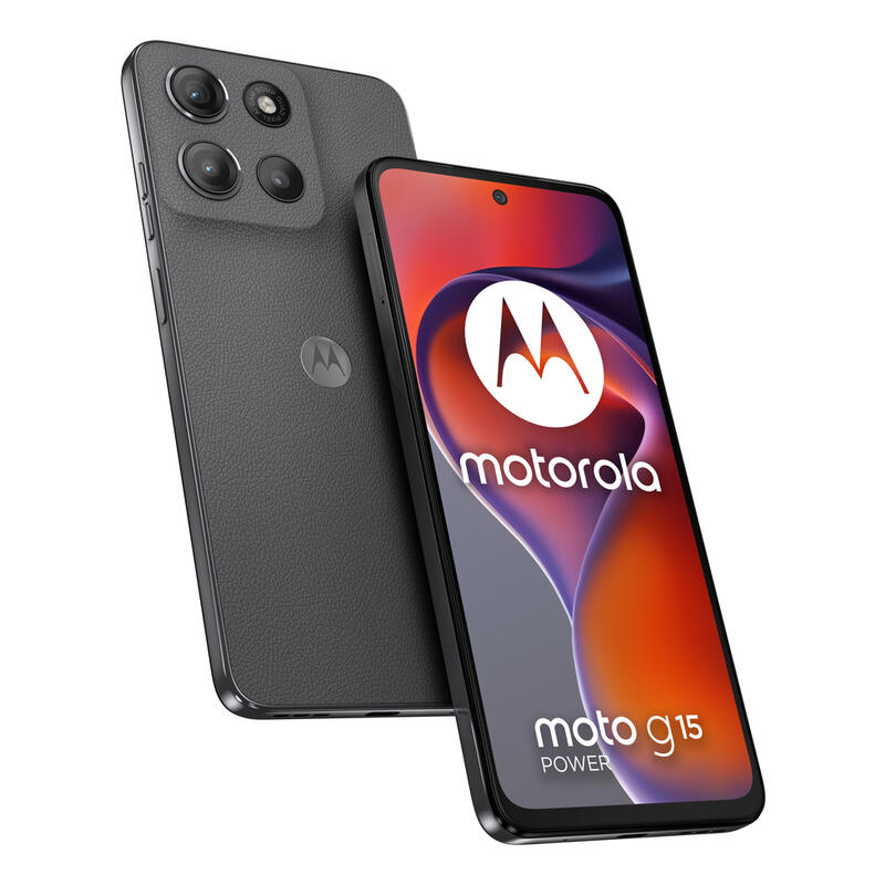 Smartphone  Motorola Moto G15 Power 4g Dual Sim 8gb Ram 256gb - Gravity Grey
