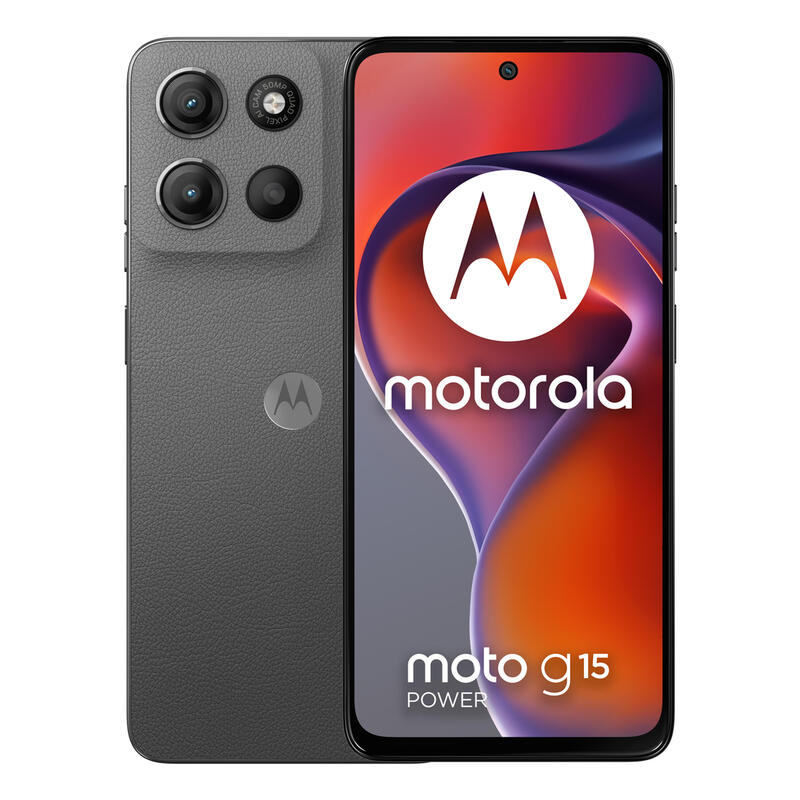 Smartphone  Motorola Moto G15 Power 4g Dual Sim 8gb Ram 256gb - Gravity Grey